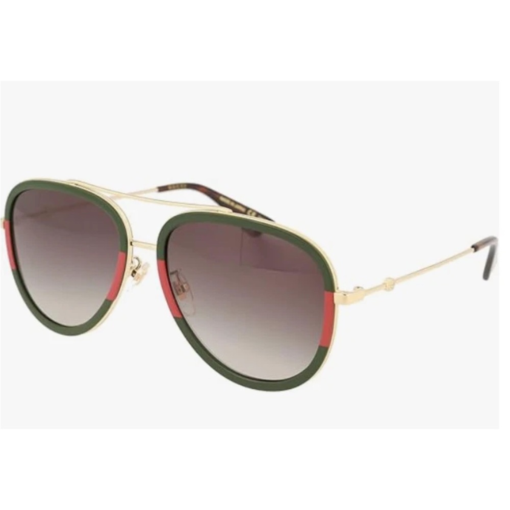 Gucci GG0062S -003 Women's Gold  Sunglasses 57-17-140
